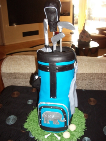 Golf Bag Cake